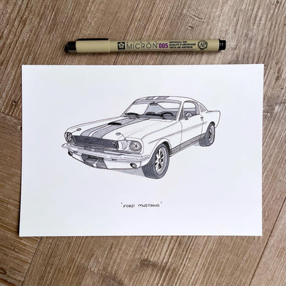 Ford Mustang - Original Artwork