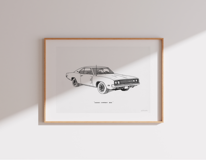 Dodge Charger - Original Artwork