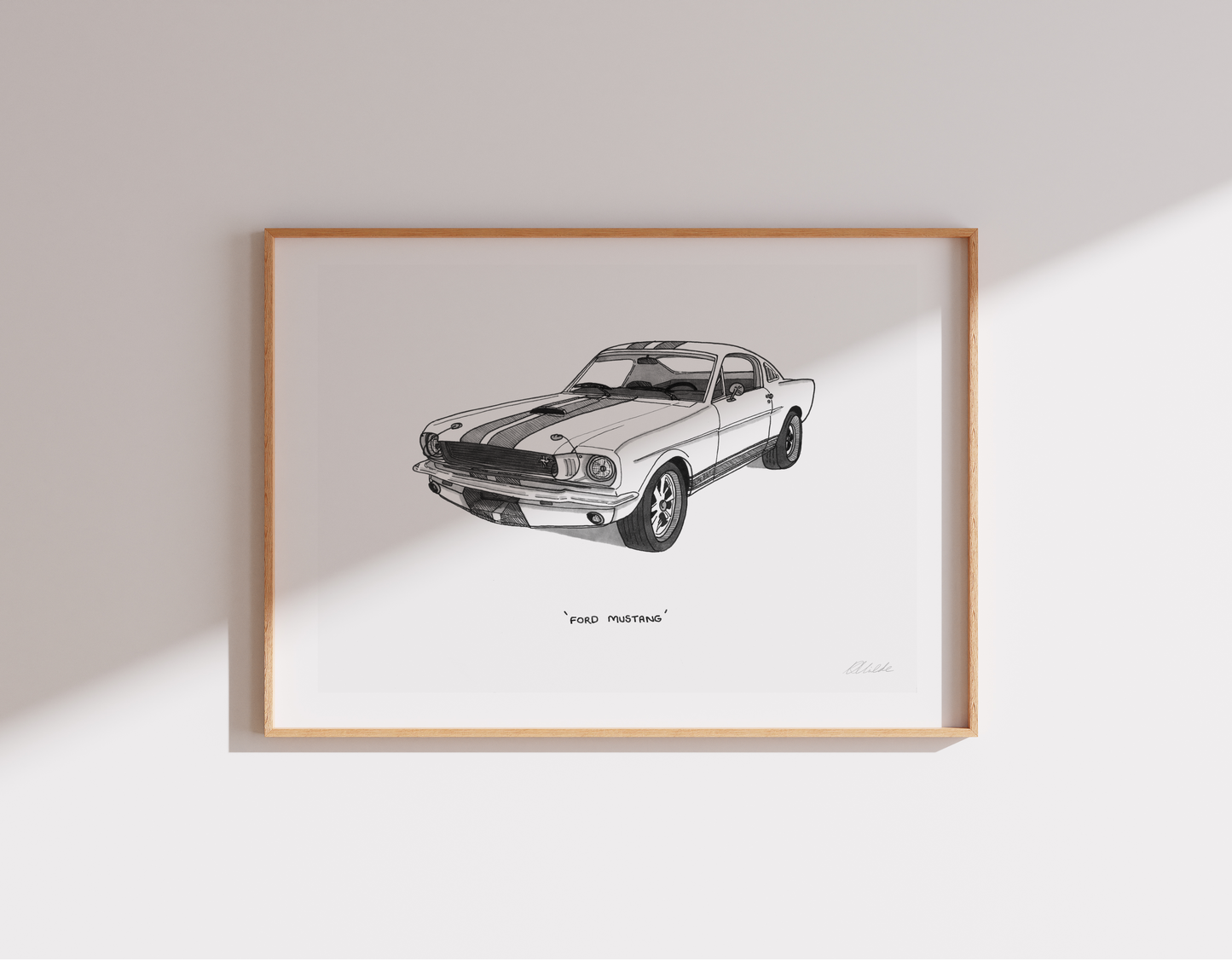 Ford Mustang - Original Artwork