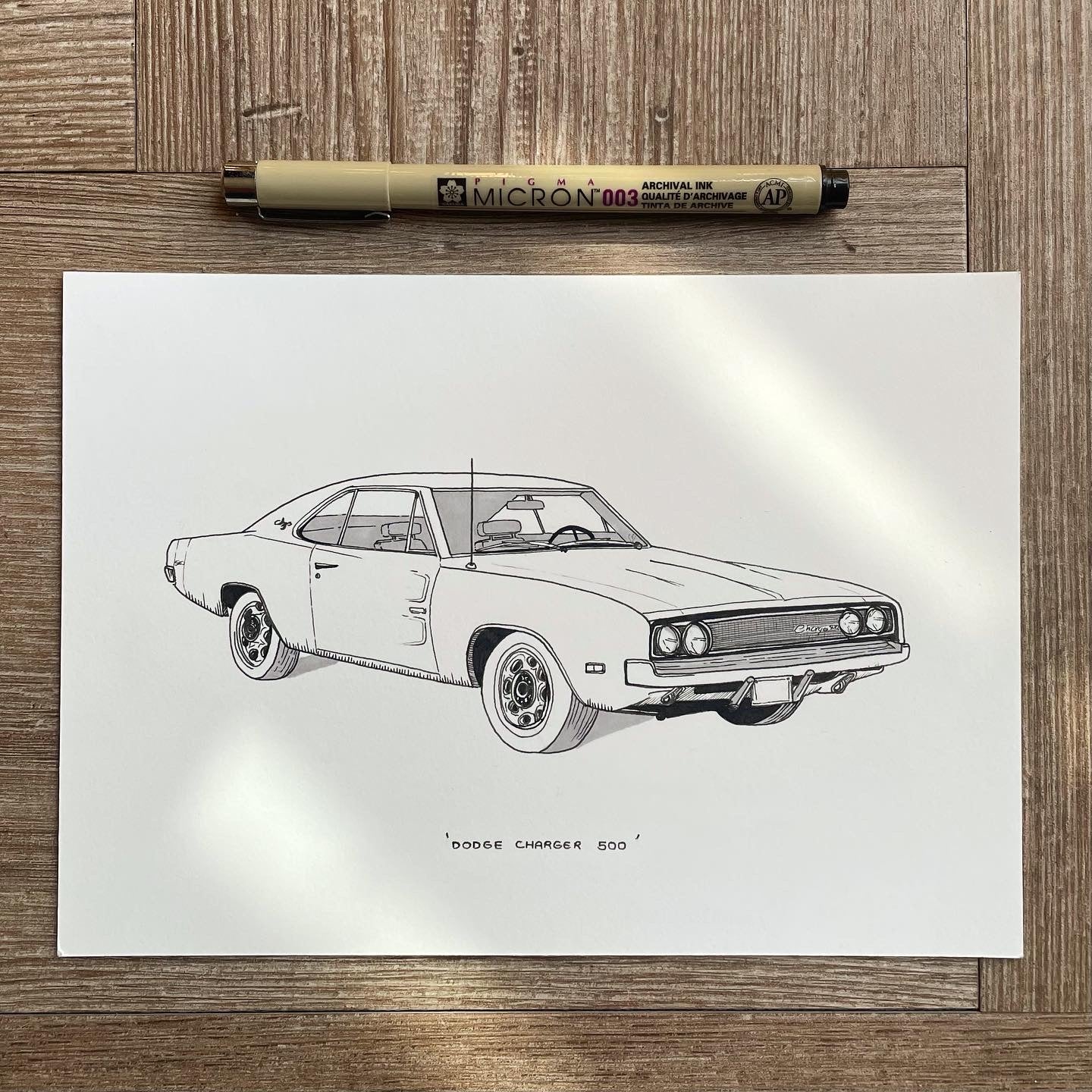 Dodge Charger - Original Artwork