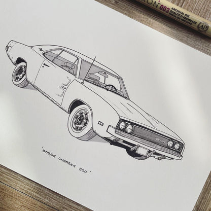 Dodge Charger - Original Artwork