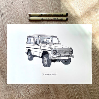 G-Wagon 300GD - Original Artwork