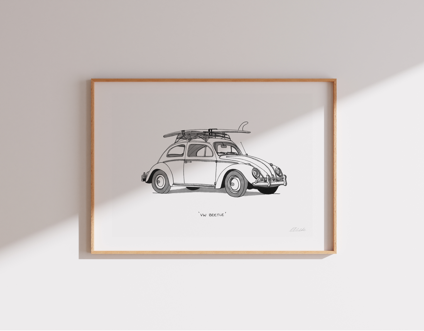 Volkswagen Beetle - Original Artwork